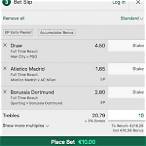 bet365 bet slip